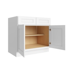 36" Base Cabinet - B36 - Open Doors - No Measurements