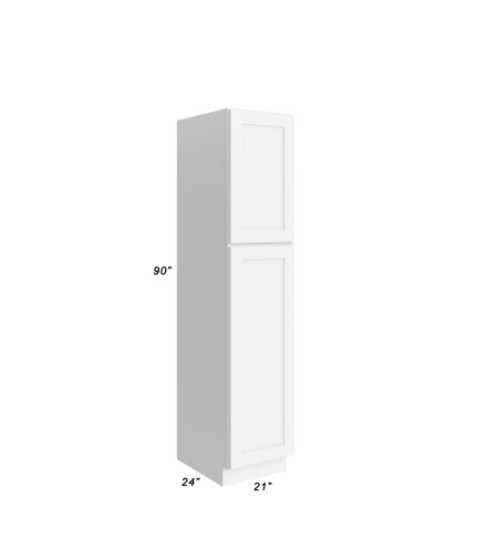 21x90 Pantry Cabinet - TP212490 - Closed Doors - With Measurements