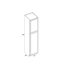 21x90 Pantry Cabinet - TP212490 - Line Art