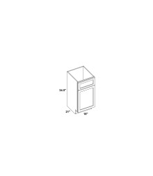 18" Vanity Base Cabinet - VB18 - Line Art