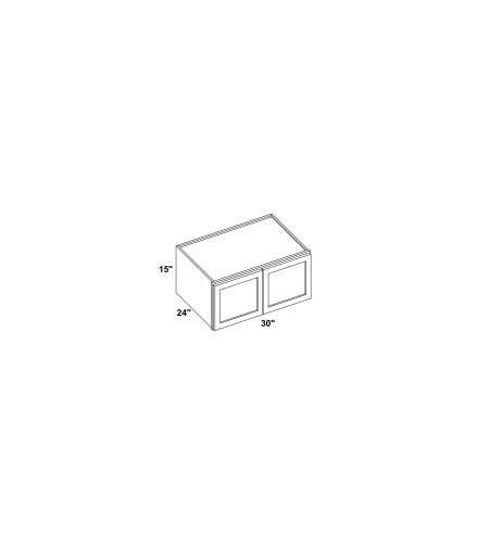 30x15x24 Wall Cabinet - W301524 - Line Art