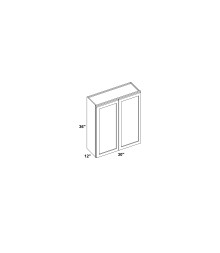 30x36 Wall Cabinet - W3036 - Line Art