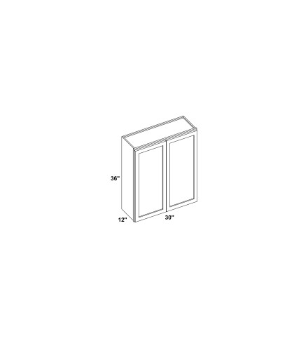 30x36 Wall Cabinet - W3036 - Line Art