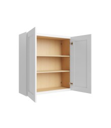 30x36 Wall Cabinet - W3036 - Open Doors - No Measurements